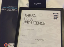 GFA Technical Director Gary White earns highest coaching certification in the world