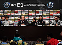 EAFF E-1 FOOTBALL CHAMPIONSHIP 2019 FINAL KOREA REPUBLIC  PRESS CONFERENCE