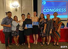 Guam FA:Esteves voted as new VP, first elected female GFA officer